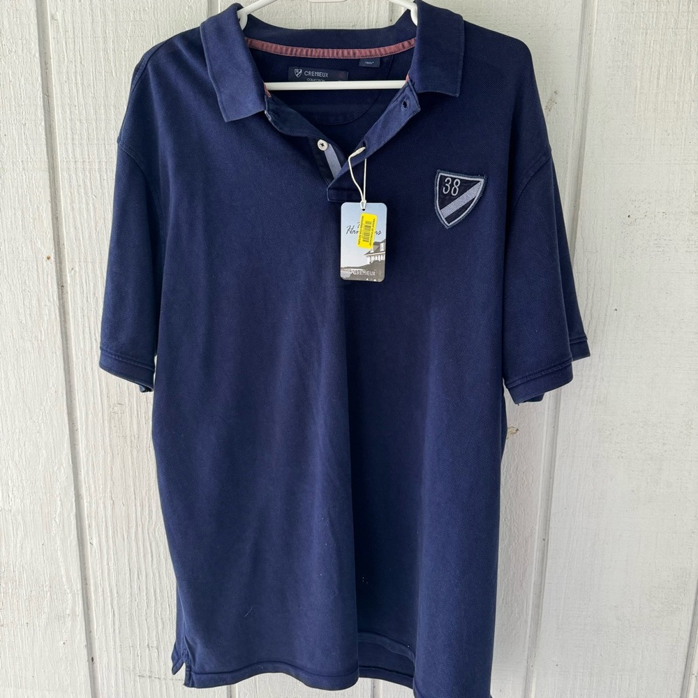 Daniel Cremieux men’s cotton polo. NWT. $75 value. Bundle and save.